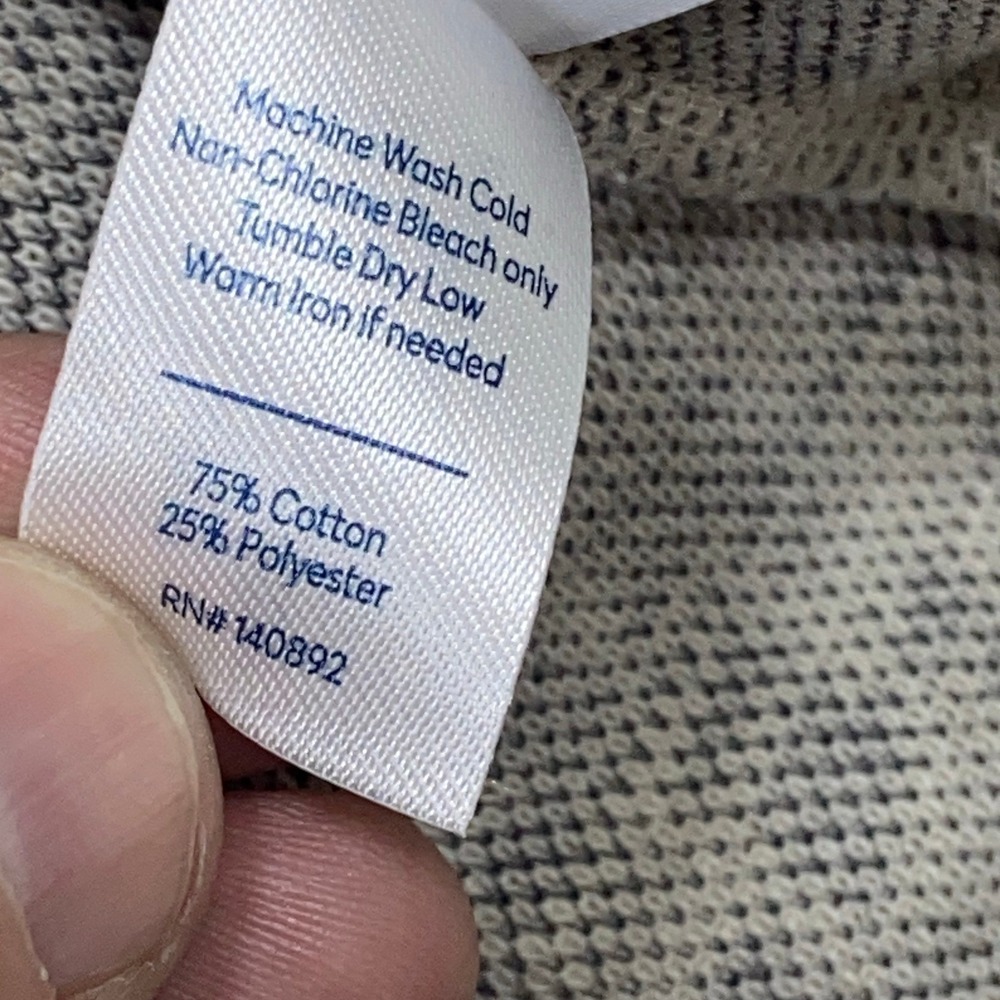 Marine Layer Resort Shirt Men's XL Tan Neutral Geo Archive Cam Jacquard Camp - Picture 11 of 14